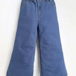 Cherry Crumble By Nitt Hyman Kids Blue Wide Fit Jeans-picture-19