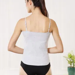 Van Heusen Grey Cotton Camisole image 2