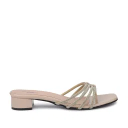 Shezone Women's Beige Casual Sandals image 2