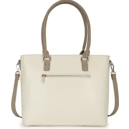 Fastrack Twin White Medium Tote Bag image 4