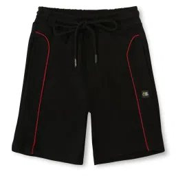 Gini & Jony Kids Black Solid Bermuda image 1