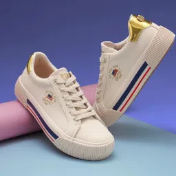U.S. Polo Assn. Women's Nude Sneakers image 1