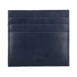 Kara Navy Formal Leather Card Holder for Men image 2