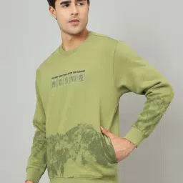 Duke Moss Printed Regular Fit Sweatshirt image 3