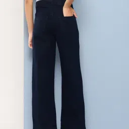 Aarika Navy Denim Solid Jeans image 2