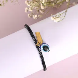 Anouk Evil Eye Crystal Beaded Elasticated Bracelet image 3