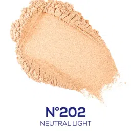 CHAMBOR Extreme Wear Mattefixe Compact 202 Neutral Light - 9 gm image 3