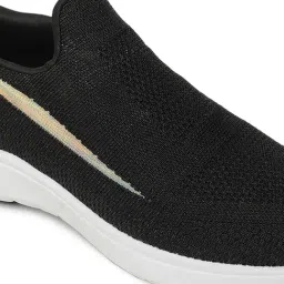 Campus Men's DRAFT Black Walking Shoes image 5