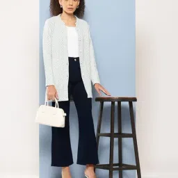 Aarika Navy Denim Solid Jeans image 4