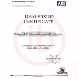 ARB Thrust Ball Bearing, Inner Dia 100 mm, Outer Dia 135 mm, Width 25 mm, 51120 image 2