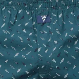 Van Heusen Regular Fit Side Pocket Side Slits Allover Print Boxer Shorts - CPB-54 image 4