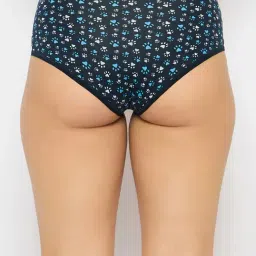 Clovia Navy Printed Panty image 2