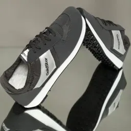 GOLDSTAR Dark Grey Running Shoes-picture-14
