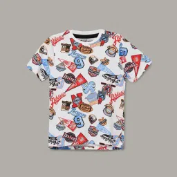 Fame Forever by Lifestyle Kids White Cotton Cotton T-Shirt-picture-30