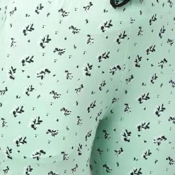 Kryptic Blue & Pista Green Printed Capris - Pack of 2 image 5