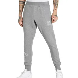 Puma Grey Regular Fit Joggers image 1