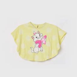 Juniors by Lifestyle Girls Yellow Cotton Character Based T Shirt-picture-24