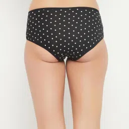 Clovia Black Polka Dot Panty image 2