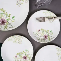 Servewell White Printed Dinner Plates-picture-30