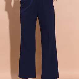 Tokyo Talkies Women Straight Fit Trousers-picture-36