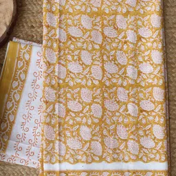 Weaves of Tradition Printed Pure Cotton Unstitched Dress Material-image-82