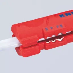 Knipex 16 64 125 SB Data Cable Stripping Tool for flat and round cable Red image 4