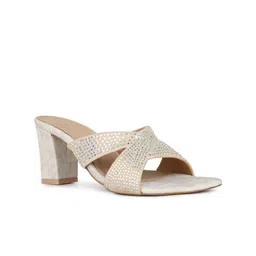 Inc 5 Women Embellished Block Heel Sandals image 3