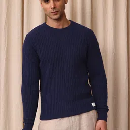 Mr Bowerbird Tailored Fit Cable Knit Pullover Sweater-picture-27