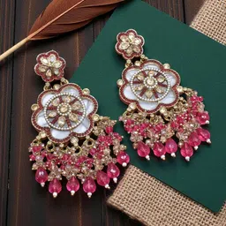 MEIRA JEWELLERY Floral Drop Earrings-picture-28