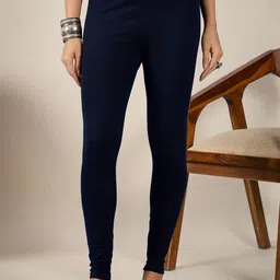 BUY NEW TREND Women Pack Of 3 Mid-Rise Pure Cotton Ankle-Length Leggings-image-37
