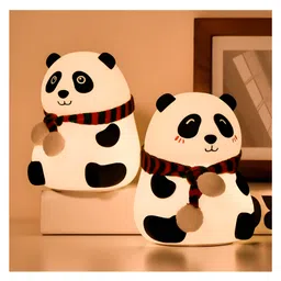 COZY VIBES Panda Night Light LED Night Light Rechargeable Table lamp LED Table lamp Shape Night lamp LED Animal Light Small Night Light Desktop Light Room Décor-PACK OF 1 - COLOR MAY VARY image 5