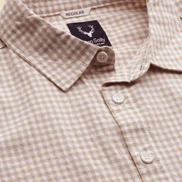 Allen Solly Junior Boys Checked Casual Shirt image 4
