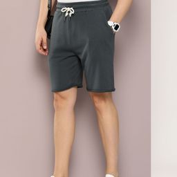 DILLINGER Men Solid Regular Fit Shorts-picture-3