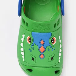 Skechers Boys Green Printed ZAGGLE - HEAT SWELL Clogs image 4