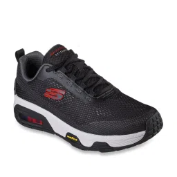 Skechers Men's SKECH-AIR EXTREME V2 - TRIDEN Black Red Casual Sneakers image 2