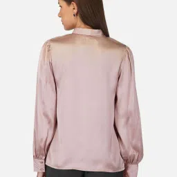 PURYS Pink Regular Fit Top image 2