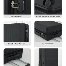 MINI WESST Black Trolley Bag image 4