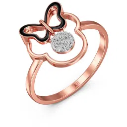 Joyalukkas 18k Rose Gold & Diamond Ring for Women image 1