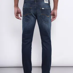 Lee Travis Dark Blue Slim Fit Lightly Washed Jeans image 2
