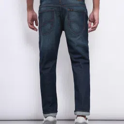 Lee Travis Dark Blue Slim Fit Lightly Washed Jeans image 2