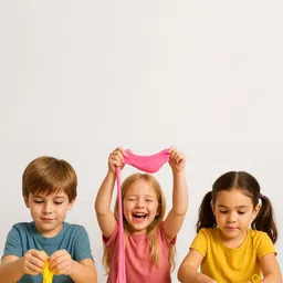 Kalra Magic Non Toxic Clear Crystal Slime Soft Jelly Clay Putty Mud Stress Relief Toy image 5