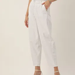 DressBerry Women Slouchy Fit High-Rise Stretchable Jeans image 2