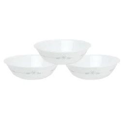 Corelle English Garden Vitrelle Glass Serving Bowls (1000 ml) - Set of 3 image 1