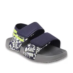 Pantaloons Junior Navy & Grey Floater Sandals image 2