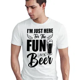 Seekbuylove Men Typography Printed Bio Finish T-shirt-picture-37