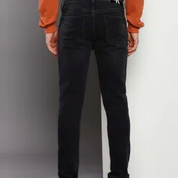 Calvin Klein Jeans Washed Black Slim Fit Jeans image 2