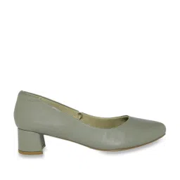 Forever Glam by Pantaloons Women's Green Casual Pumps image 2