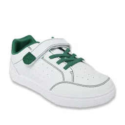 Pantaloons Junior White & Green Casual Sneakers image 2
