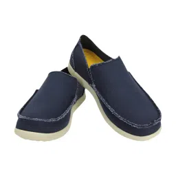 Crocs Men's Santa Cruz Navy & Stucco Loafers image 5