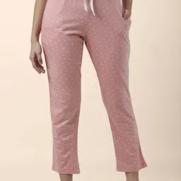 Dreamz by Pantaloons Black & Pink Cotton Printed Pyjamas - Pack Of 2 image 2